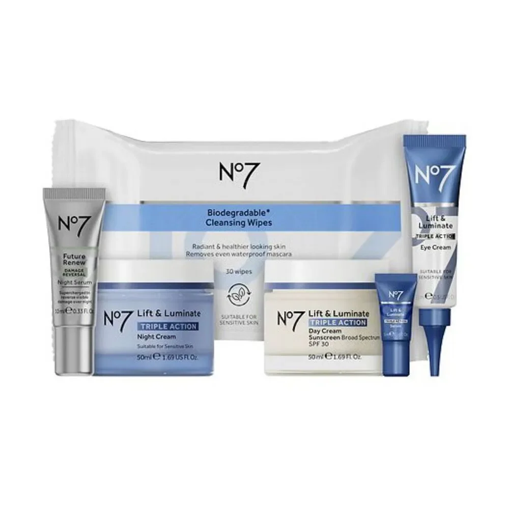 No. 7 Ultimate Skincare Collection 6 Piece Skin Care Boxed Gift Set- NEW - Picture 4 of 9